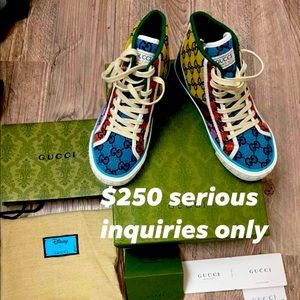 Gucci shoes was a gift for my dude but we are no longer together